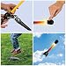 Blue Marble National Geographic Air Rocket Toy - Light-Up LED and Glow in The Dark Rocket Launcher for Kids, Jump and Launch The Light Up, Air Powered, Foam Tipped Rockets up to 100 Feet, Image 6 Blue Marble National Geographic Air Rocket Toy - Light-Up LED and Glow in The Dark Rocket Launcher for Kids, Jump and Launch The Light Up, Air Powered, Foam Tipped Rockets up to 100 Feet, Image 6