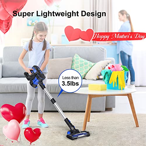 Inse Cordless Vacuum Cleaner, 6-In-1Rechargeable Stick Vacuum, Powerful Vacuum Cleaner With 2200Mah Battery Up To 45Mins Runtime, Versatile Quiet Lightweight Vacuum For Hard Floor Pet Hair Home Car #TOP6