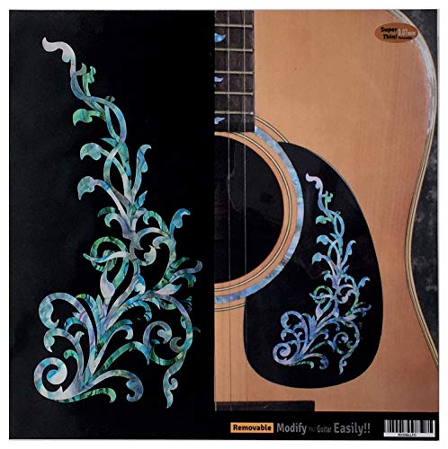 Image of Inlay Sticker for Guitars & Bass - Vintage Vines - Abalone Mix,B-161VVM-N
