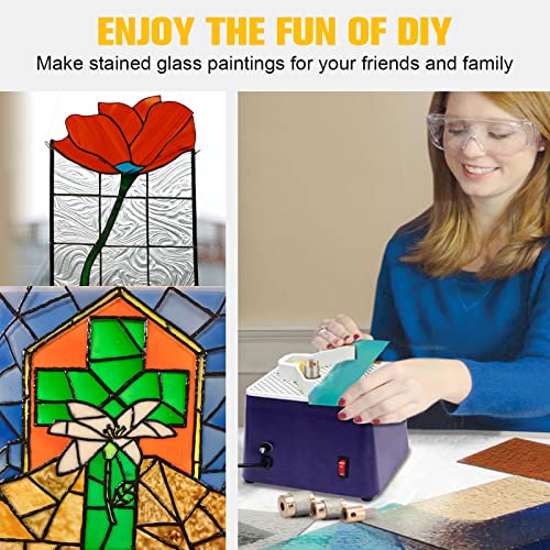 1 3/4 1/4 Inch Stained Glass Diamond Grinder Bit Head Tools 3 Sizes Brass Core Stained Glass Grinder Bits & Diamond Grinder Bit Head Tools, Stain Glass Tools And Supplies For Stained Glass #TOP5