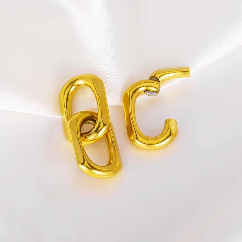 DOEARKO Peso Orejas Dilataciones Oreja Expansores de Oreja de Túnel de Acero Inoxidable Expansores Estiramiento Piercing Joyería para Hombres y Mujeres