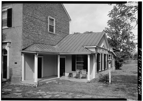 HistoricalFindings Photo: Marshall Key House,Main Street,Old Washington,Mason County,KY,Kentucky,HABS,6