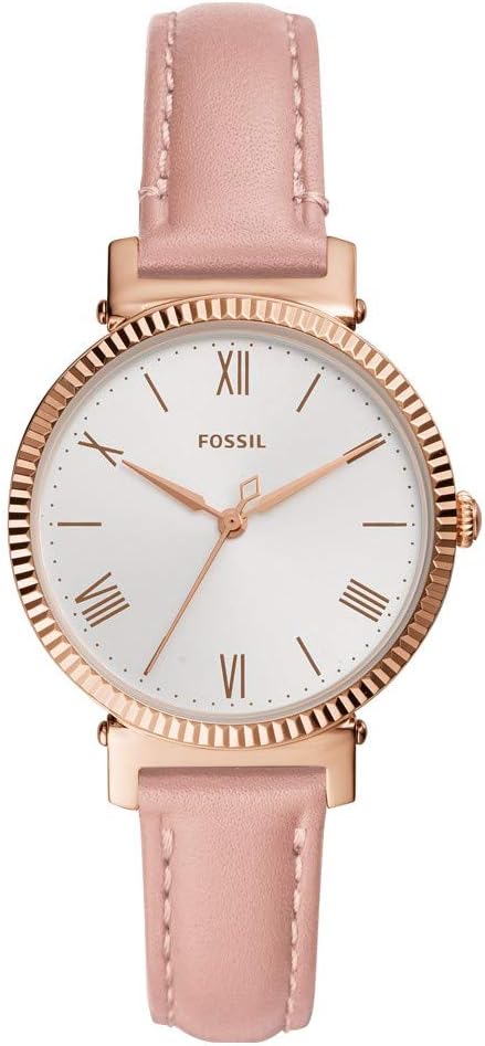 Fossil Watch for Women Daisy 3 Hand, Quartz Movement, 34 mm Rose 