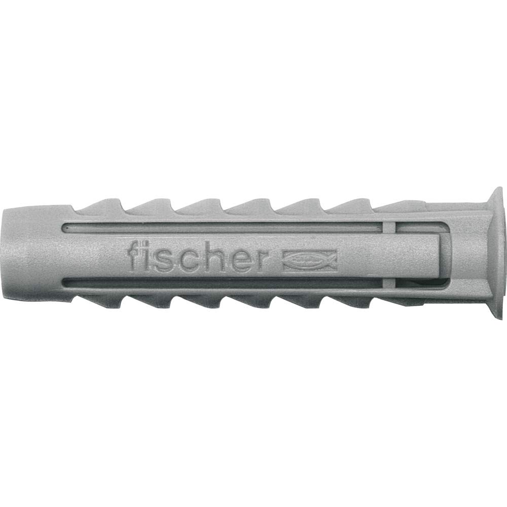 Fischer FixTainer SX + Viti, Valigetta 105 Tasselli con vite per fissaggio su Muro pieno e Mattone Forato, 534084 | con vite per fissaggio su Muro pieno e Mattone Forato, 534084