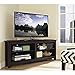 58"" Wood Corner TV Console - Espresso RTM13055