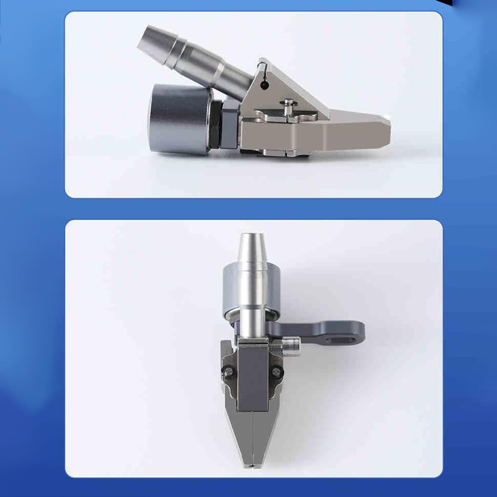 Abrazadera Neumática para Máquina de Tornillo de Acero Inoxidable, Abrazadera Automática para Máquina de Tornillo con Mandril de Mano(2.0mm)