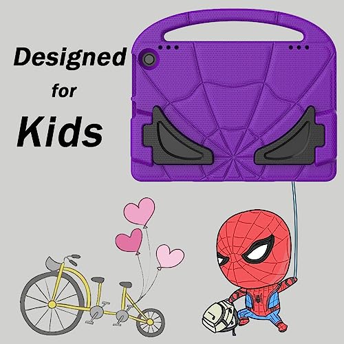 Funda para tablet de 11 pulgadas Mansiruyi morada con protector 6