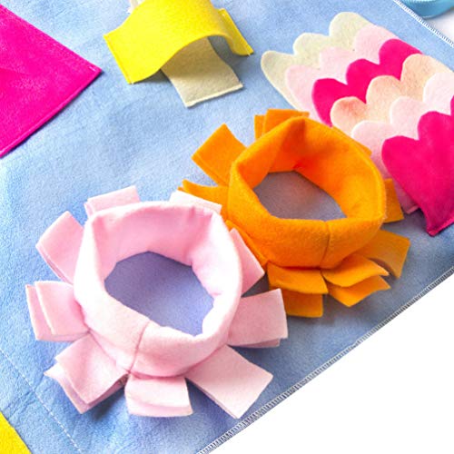 Tapete de alimentação Balacoo Snuffle Mat para cães de estimação, brinquedos interativos duráveis pa