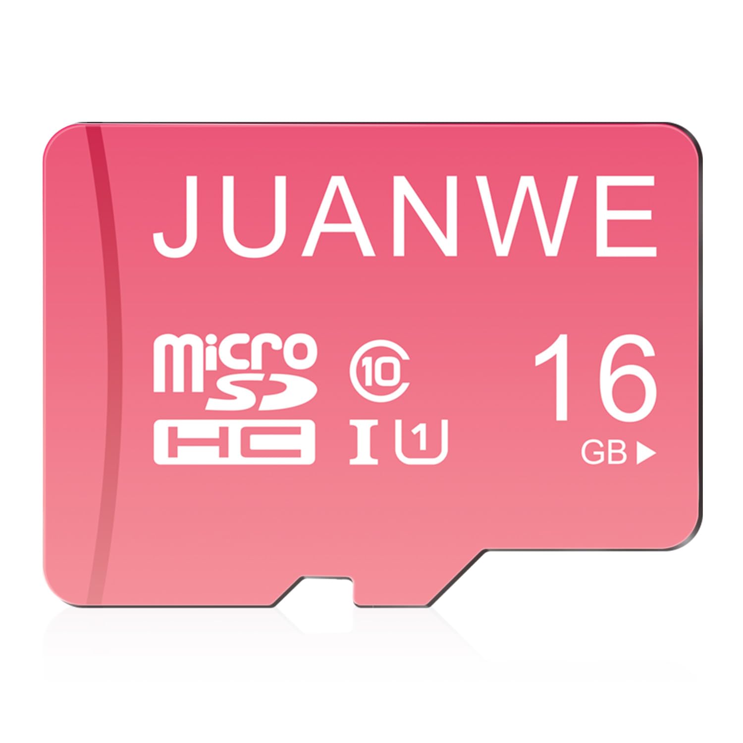 JUANWE 16GB Micro SD Card microSDHC Memory Card with SD Adapter, C10, U1,TF Card 16GB for Dash Cam, Security Camera, Pink-image-48