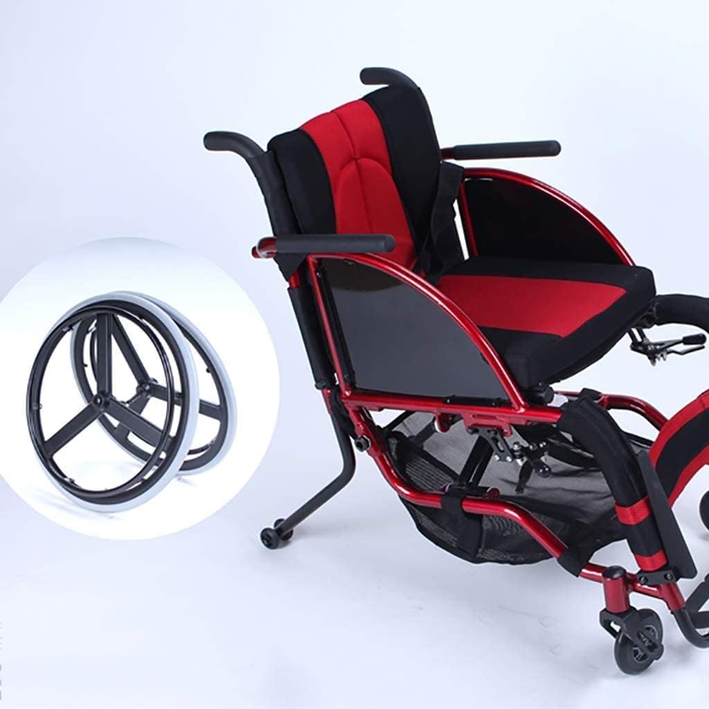 UYHBCNQD 輸送車いす ポータブル車いす スポーツ 手動車いす 超軽量 アルミニウム合金 輸送 車いす 高齢者用 折りたたみ車