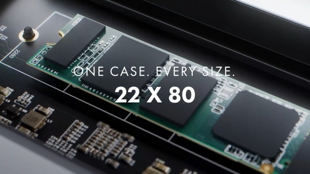 Flash Memory Drives - M.2 NVME Portable SSD Enclosure USB 2.1 GEN2 to PCI-E Gen 3X2 was listed