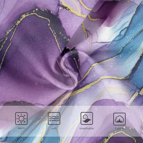 Joisal Aesthetic Purple Blue Toddlers Underwear Floral 2t Cotton Cute Panties Girl Pattern Briefs Kids Undies3