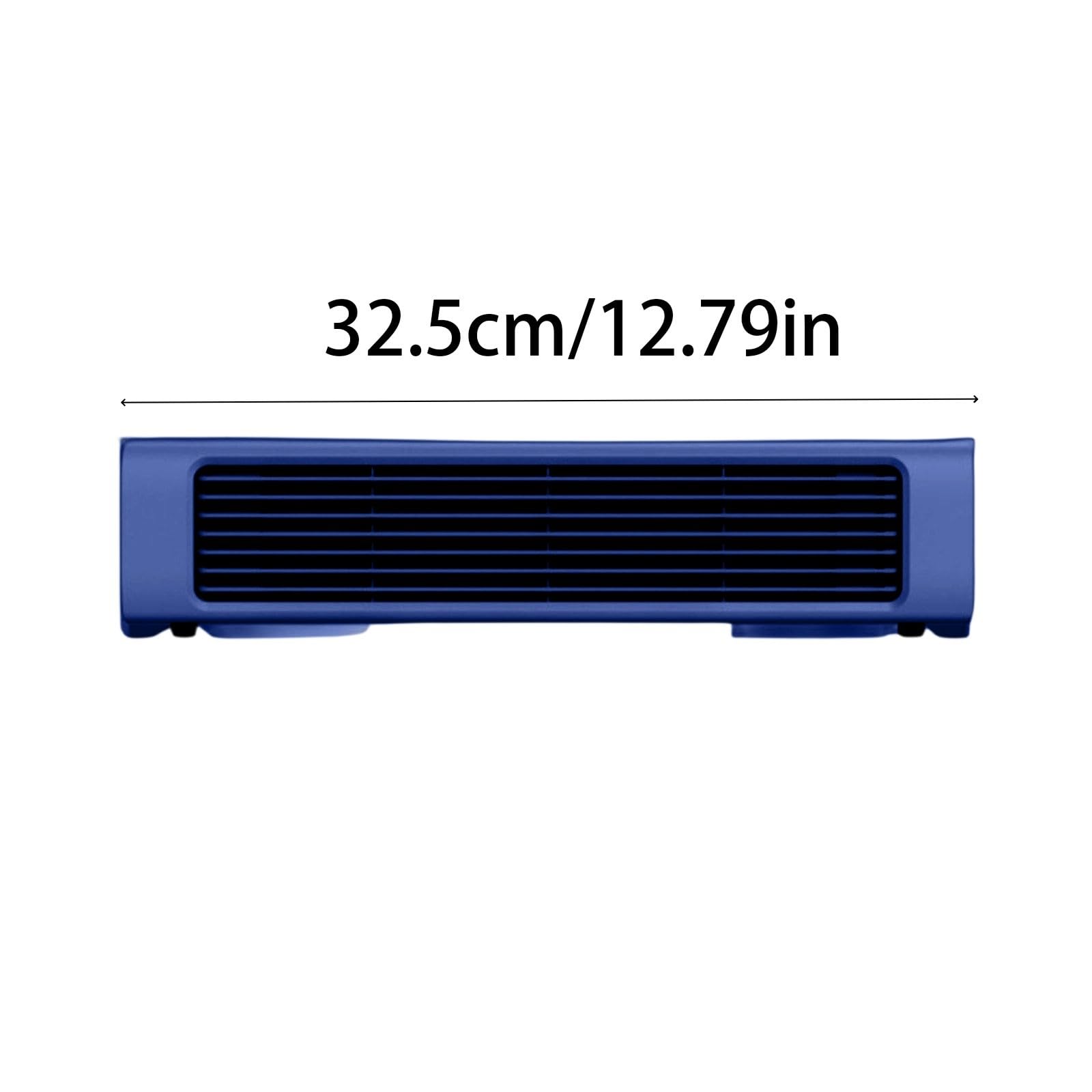 Ventilador de pared de alto rendimiento para una óptima circulación del aire con motor potente, control ajustable individualmente, ideal para salón, dormitorio y oficina, ahorro de espacio (blanco, 32