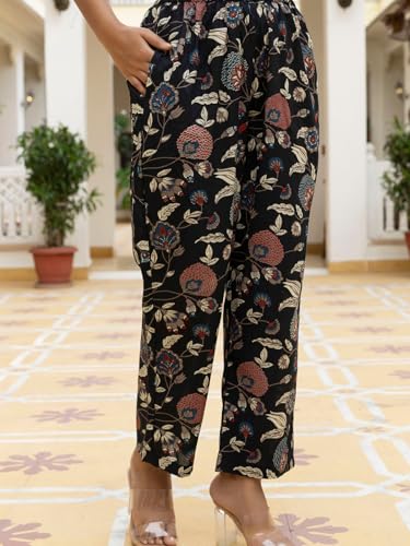 Image of feranoid Elegant V-Neck 3 /4 Sleeve Kurta & Pant Co-ord Set (S-XXL)