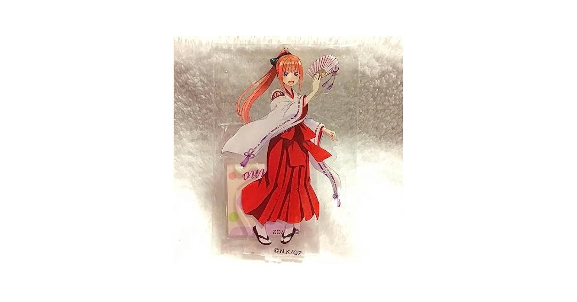 五等分の花嫁　巫女　アクリルスタンド　UCカード特典 Amazon.co.jp: 五等分の花嫁 UCカード アクリルスタンド 中野二