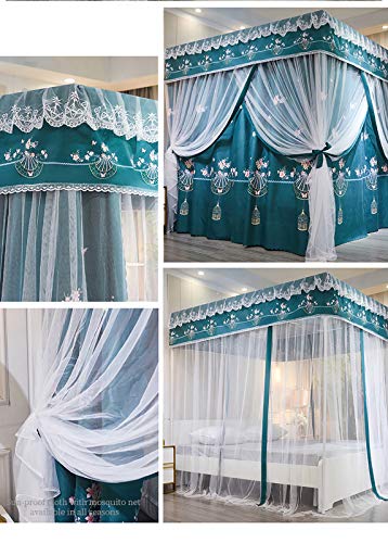 Lit princesse à baldaquin King Size et textile occultant b