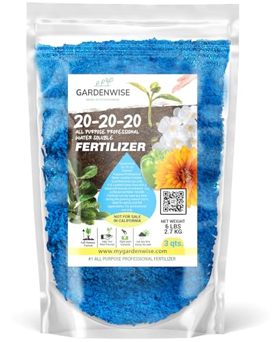 20-20-20 water-soluble fertilizer powder