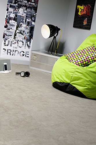 Dalles PVC adhésives sol beige solution rénovation rapide 10 m²
