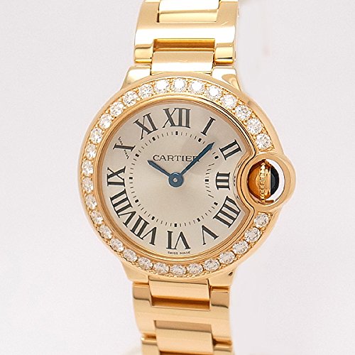 (�J���e�B�G) CARTIER �r���v �o�����u���[ SM WE9001Z3 �V���o�[ �x�[���_�C�� ���f�B�[�X [���s�A���i]