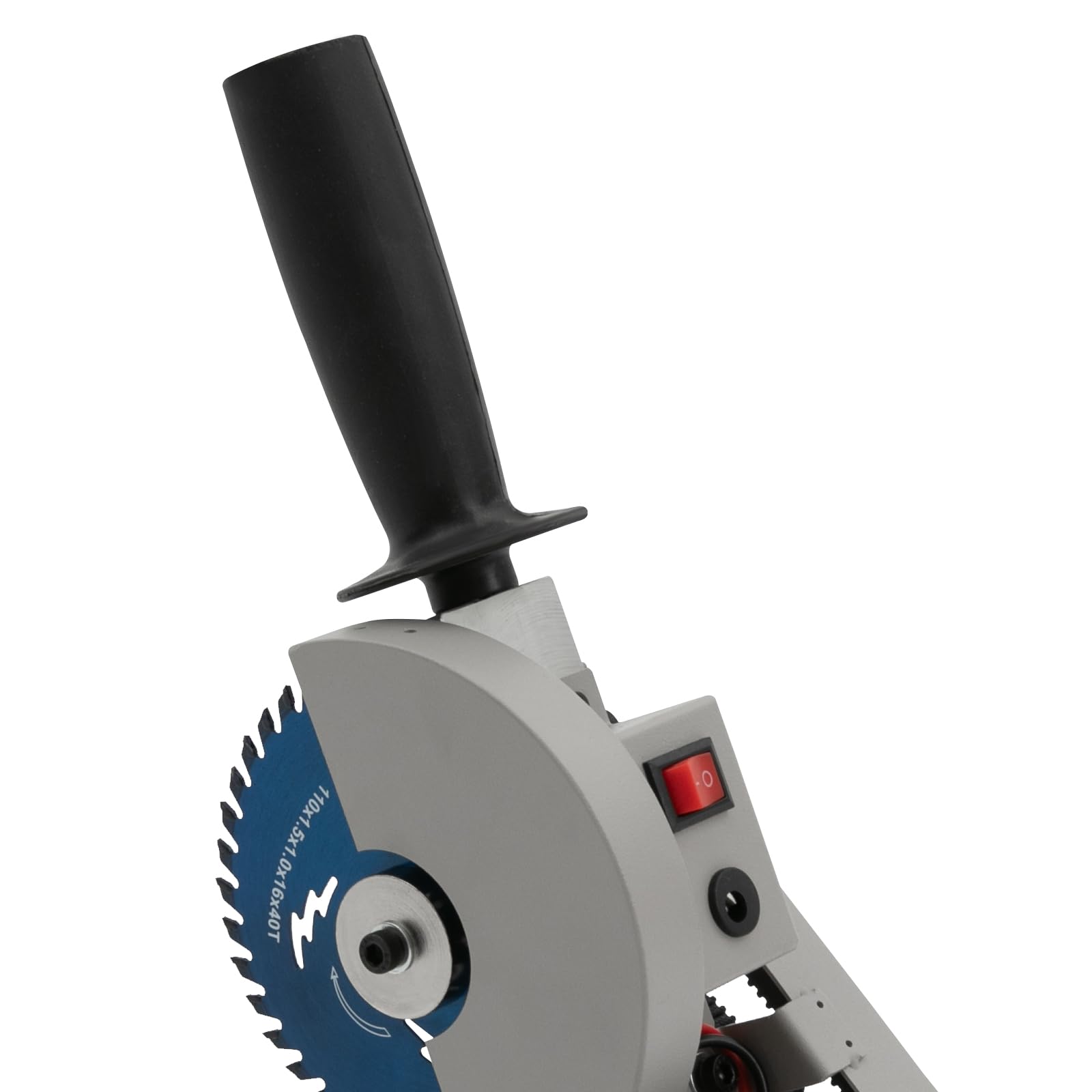 Mini scie à onglet 220 V 9000 tr/min - Petite scie circulaire de table réglable de 0 à 45 ° - Pour bois, métal