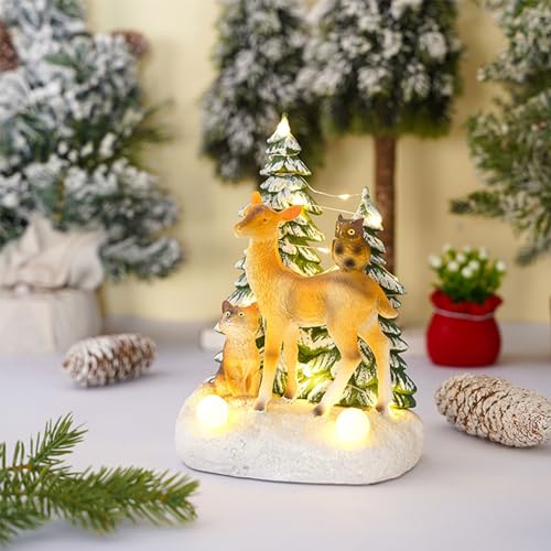 Décorations de table de Noël en résine pour sublimer votre cuisine