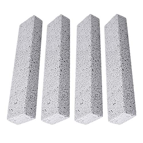 4Pcs Grill Cleaner Bricks,Grill Griddle Cleaning Brick Block,De-Scaling Cleaning Stone for Removing Stains BBQ Cleaning