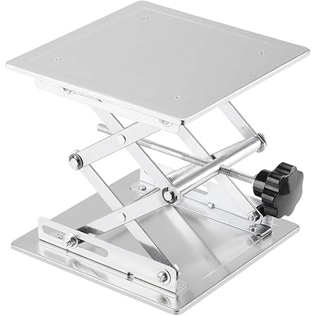 2 Pack 8 X 8 Inch Lab Scissor Jack, Stainless Steel Lab Lift Stand Table, Lab Jack - View #6