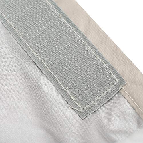 Patio Pool Safety Roll Cover Waterproof Beige(M:550*96cm), 550 x 96 cm (Rectangular) - Image 4