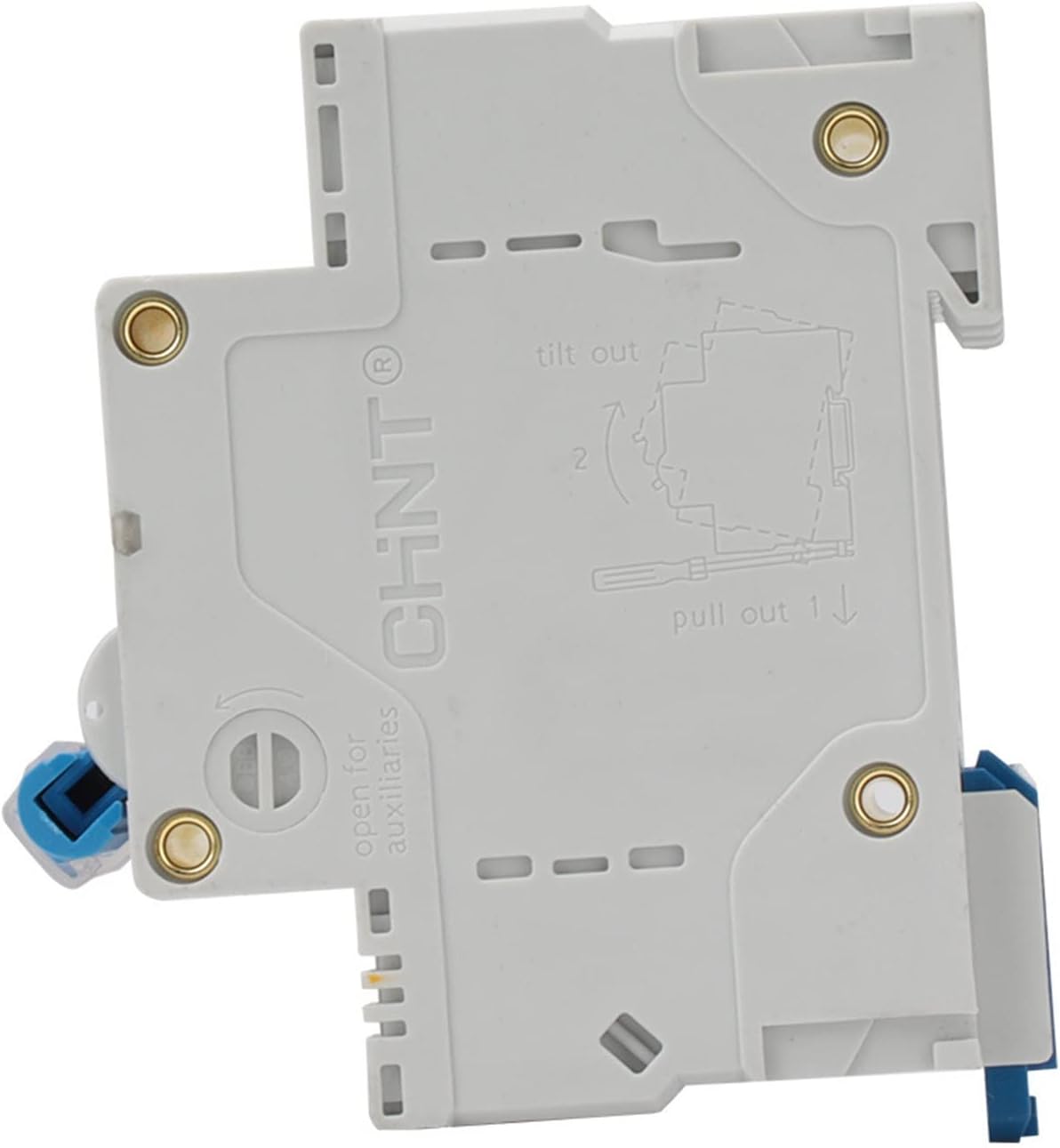 High Current Rail Type air Circuit Breaker Open DZ158-125 1P 2P 3P 4P 80A 100A(DZ158-125 3P 100A R)