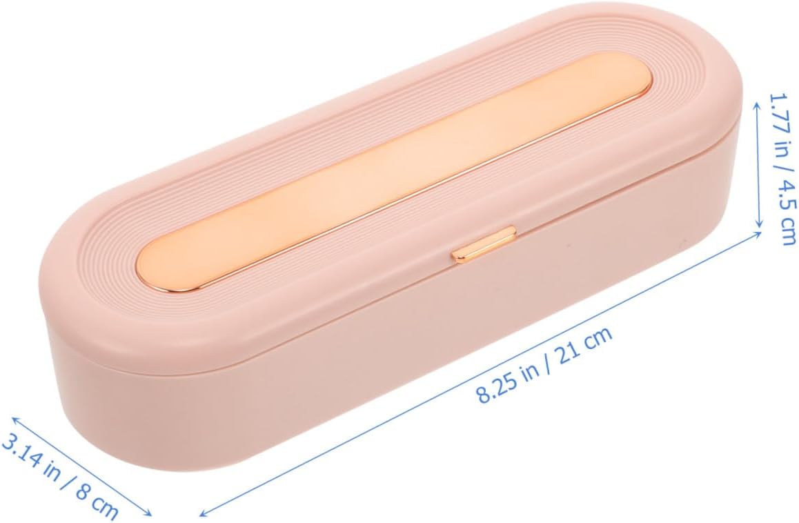 Pink Household Sewing Kit, Plastic for Clothing Fixes