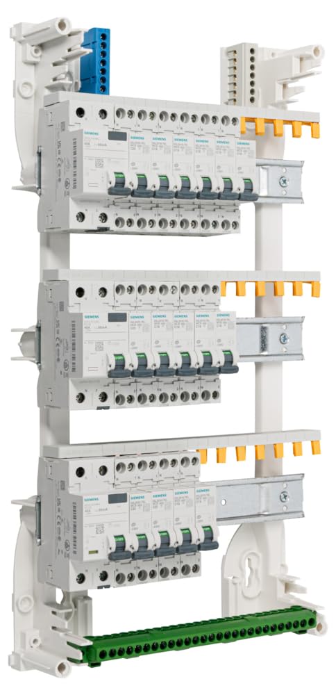 Siemens - Tableau 3 Rangées Pré-Équipé 3 Inter. Diff. 40A