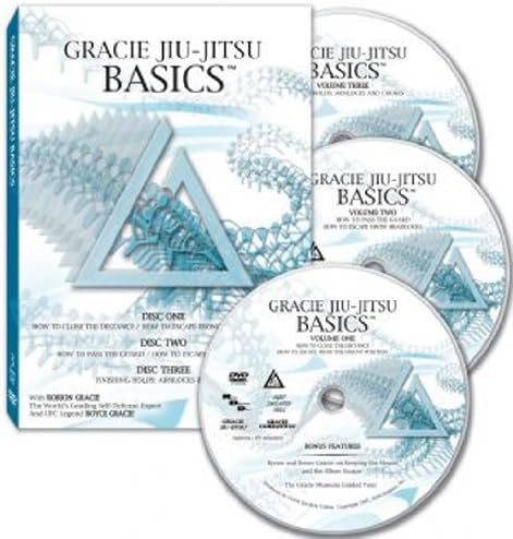 Gracie Jiu-Jitsu Basics - 3 Disc DVD Set
