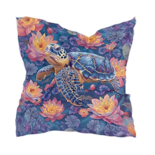 Satin Square Scarves Silk Headscarf Hair Sleeping Wraps for Women