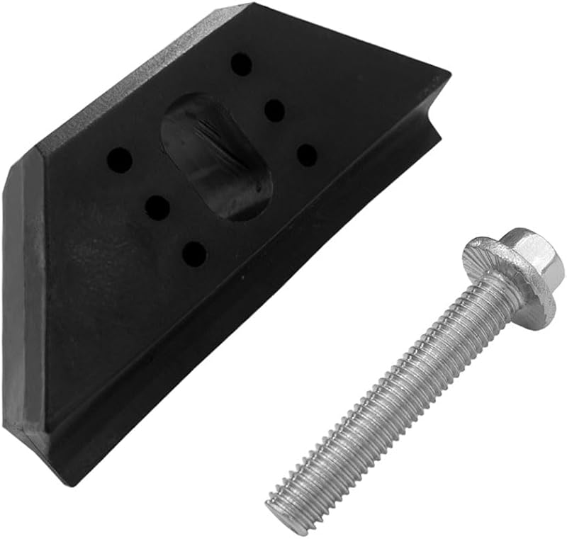 Kit de suporte e fixação de bateria automotiva QEUOBUE com base e parafuso inoxidável – 2 peças