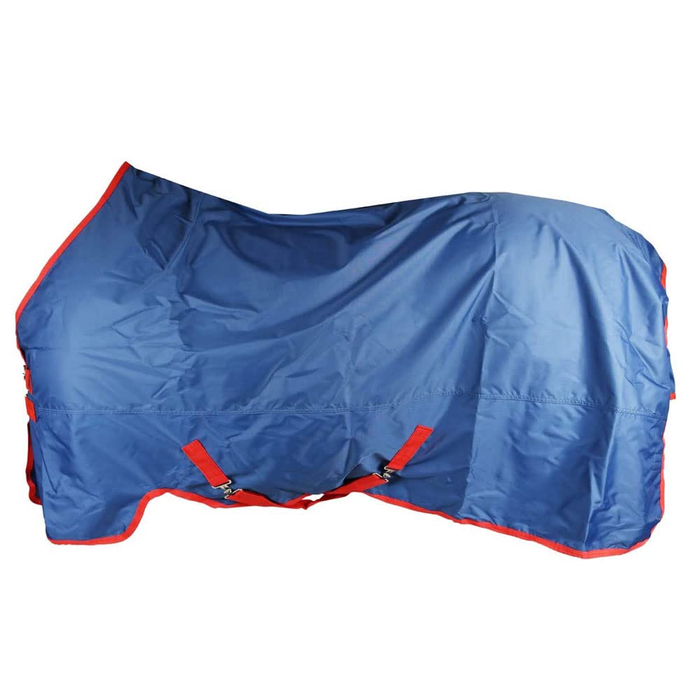 Horseware Mio Medium Turnout Rug 6ft9 Dark Blue/Red