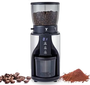 Automatic Conical Burr Mill Coffee Grinder, with 31 Grind Settings for Espresso Turkish Coffee Pour Over Color BCG819, Size AU_220V