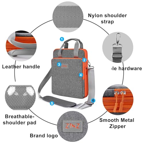 Sacoche ordinateur 13 pouces ZINZ extensible protège vos objets précieux