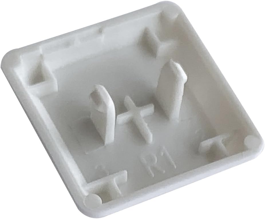 White Minimalist PBT Keycap Set,Suitable for Logitech G813/G815/G913/G915 TKL RGB Mechanical Gaming Keyboards,Replacement Keycaps (White,109 Keys)