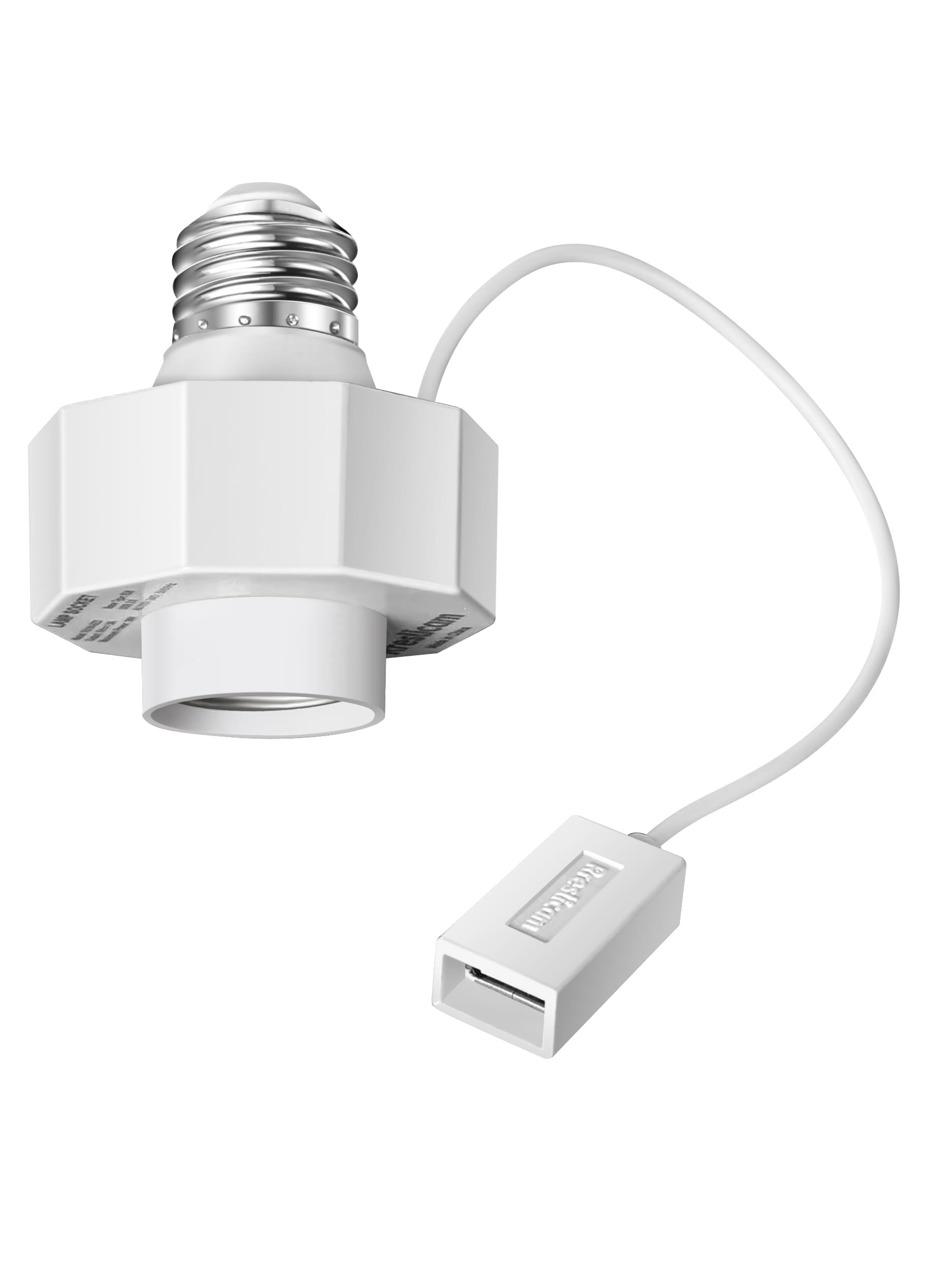 USB Light Socket Outlet Adapter 5V 1.5A – Professional Outdoor Power Solution for WYZE Cam V3/V4, Blink Mini, Eufy, and Tapo Cameras