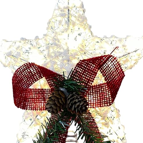 Estrella de Navidad iluminada ideal como adorno de vísperas y fiestas de Año Nuevo 7