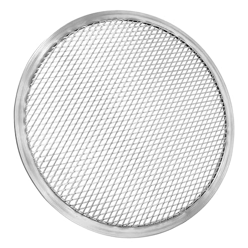 NUOBESTY Multi-purpose Pizza Pan Heat Conductive Baking Tray for Uniform Heating Round Shape