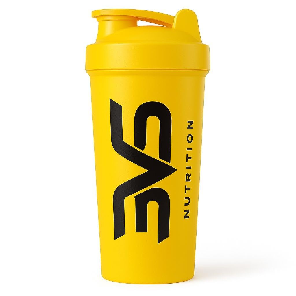 3VS Nutrition Coqueteleira/Shaker Amarela - Academia 600ml