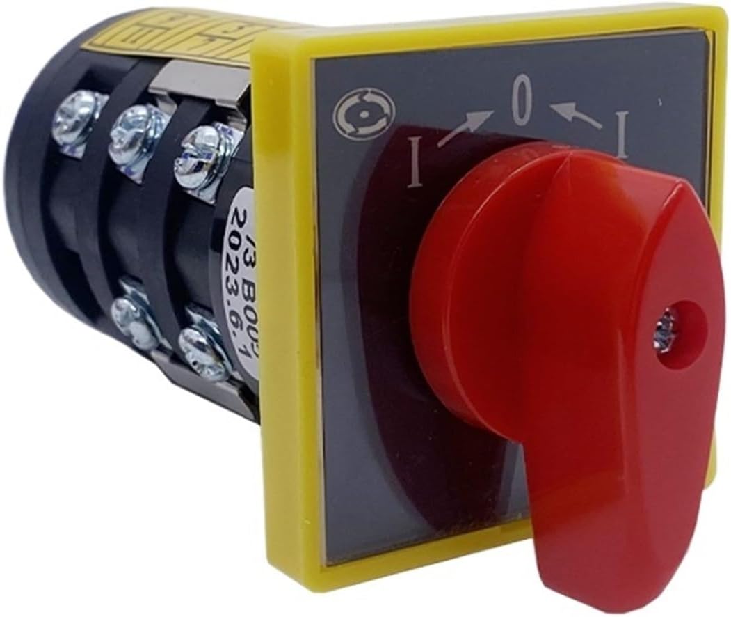 Reset Momentary 3 Positions Manual Transfer Rotary Cam Switch 10A Three Poles HZ5B-10/3 B005 ZCKHNQOP