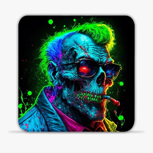 LJSPTU Mauspad Bodyguard Gangster Zombie 30x30cm Mauspad SU-Stoff-Mauspad mit 3mm