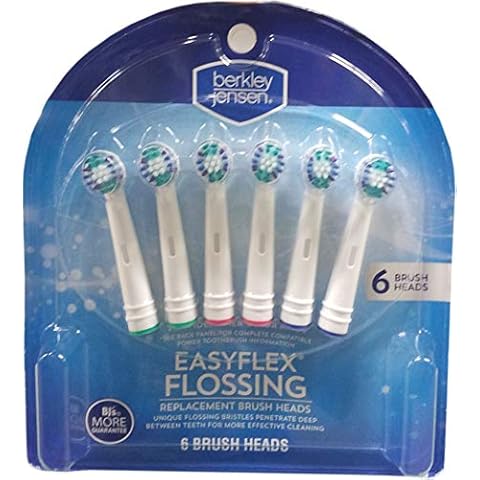 Berkley Jensen 31664 Easy Flex Flossing Replacement Brush Head Cover