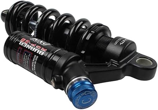 RCP2S Downhill Bicycle Metal Rear Suspension Spring Shock 190mm 200m 220mm 240mm 550 Lbs MTB Bike Rear Shocks (190mm*550lbs)