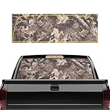 Brosoneto Tree Branch Camo Hunting Rear Window Decals for Trucks, Rear Window Graphic Perforated Polyester Window Film Truck Back Window Decal(66.93' X 22.44')