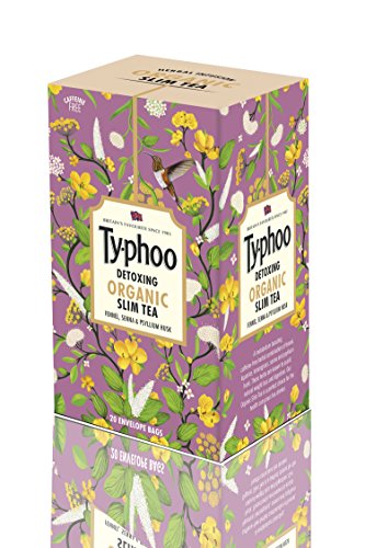 Typhoo Organic Herbal Infusion Slim Tea 20 Tea Bag Pack Of 2