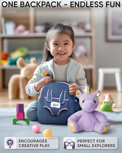 image for Naturally KIDS Unicorn Toys for Girls Age 4-6, Unicorn Gifts for 4 Yea