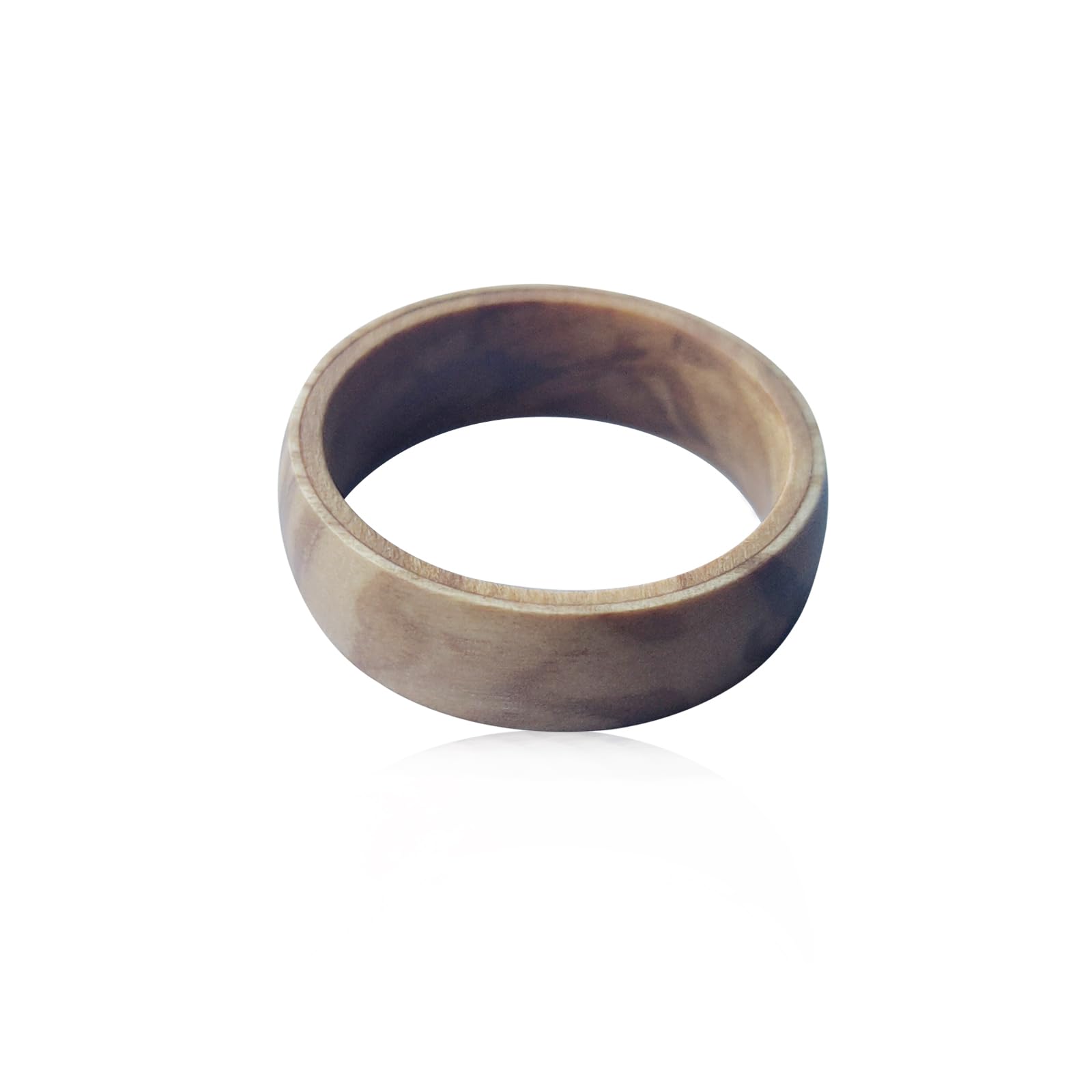 riversmerge RFID Wood color Smart Finger rewrite Ring T5577 Chip id Wear for Men or Women?ID programmed ring 17mm?